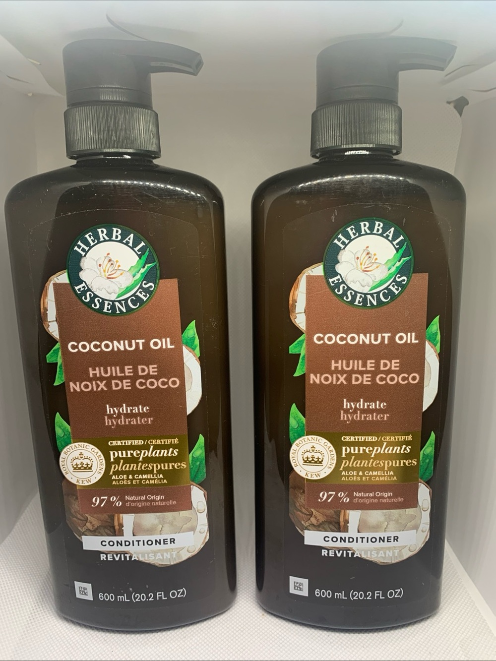Herbal Essence Coconut Oil Hydrating Conditioner - Set of 2 20.2 Fl Oz each